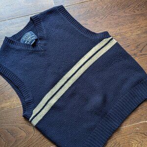 Vintage Abercrombie and Fitch Wool Vest (Men's, Large)